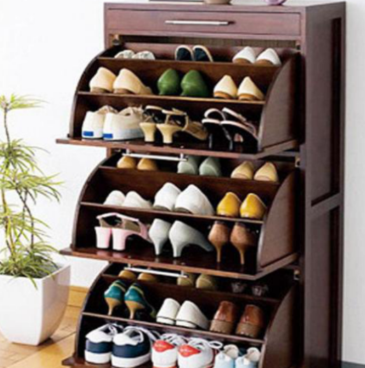 鞋柜內部結構裝修效果圖，不再煩惱鞋子的收納問題！