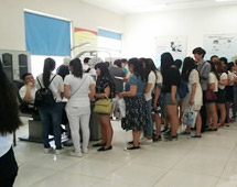 第896期学员正在进行现场实际操作 第896期学员正在进行现场实际操作